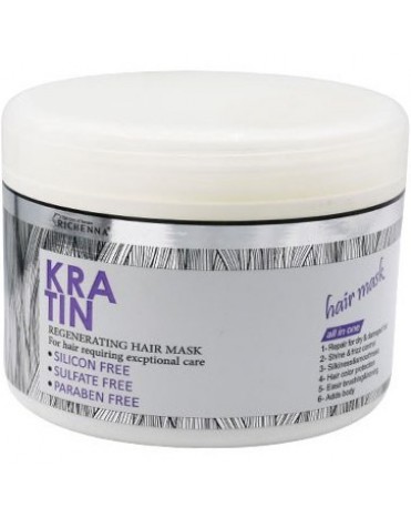 ماسک مو ریچنا - کراتین (ترمیم کننده برای موهای رنگ شده) -بدون سولفات